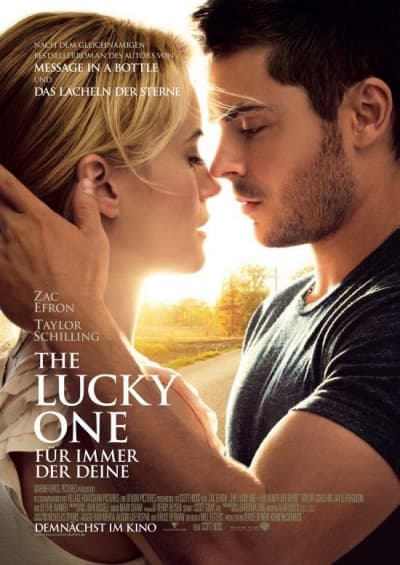 Filmplakat The Lucky One - Für immer der Deine