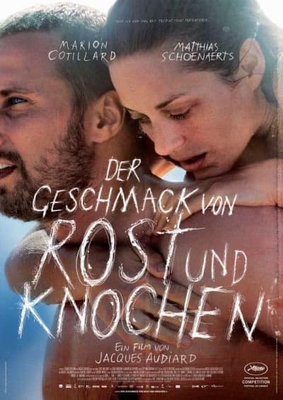 Filmplakat Der Geschmack von Rost und Knochen