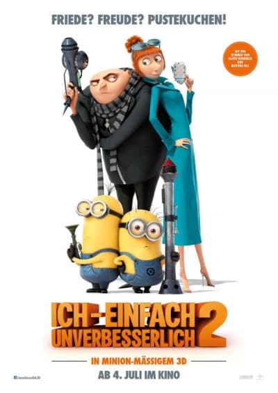 Filmplakat Ich - Einfach unverbesserlich 2