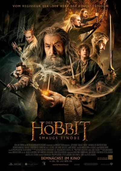 Filmplakat Der Hobbit - Smaugs Einöde