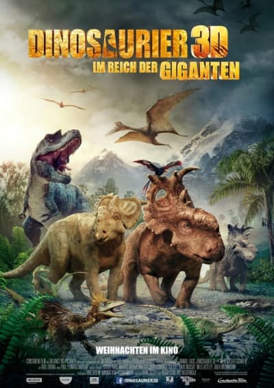 Filmplakat Dinosaurier - Im Reich der Giganten