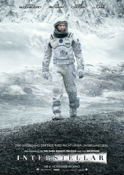 Filmplakat Interstellar