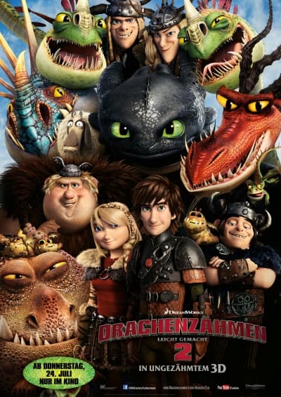 Filmplakat Drachenzähmen leicht gemacht 2