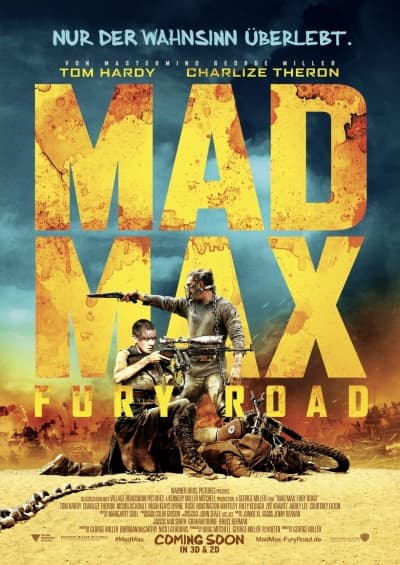 Filmplakat Mad Max: Fury Road