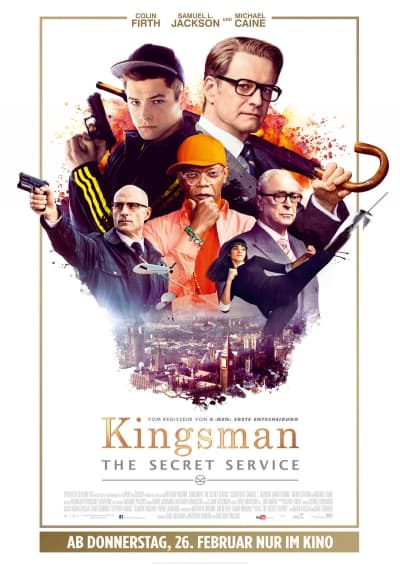 Filmplakat Kingsman: The Secret Service