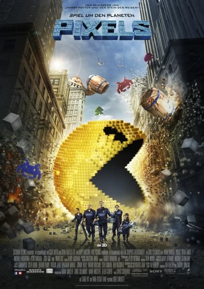 Filmplakat Pixels