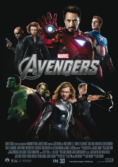 Filmplakat Marvel`s The Avengers
