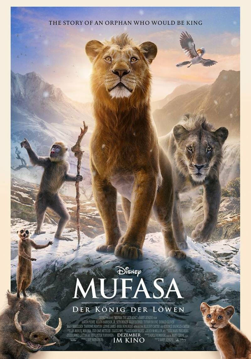 Szene aus Mufasa: Der König der Löwen