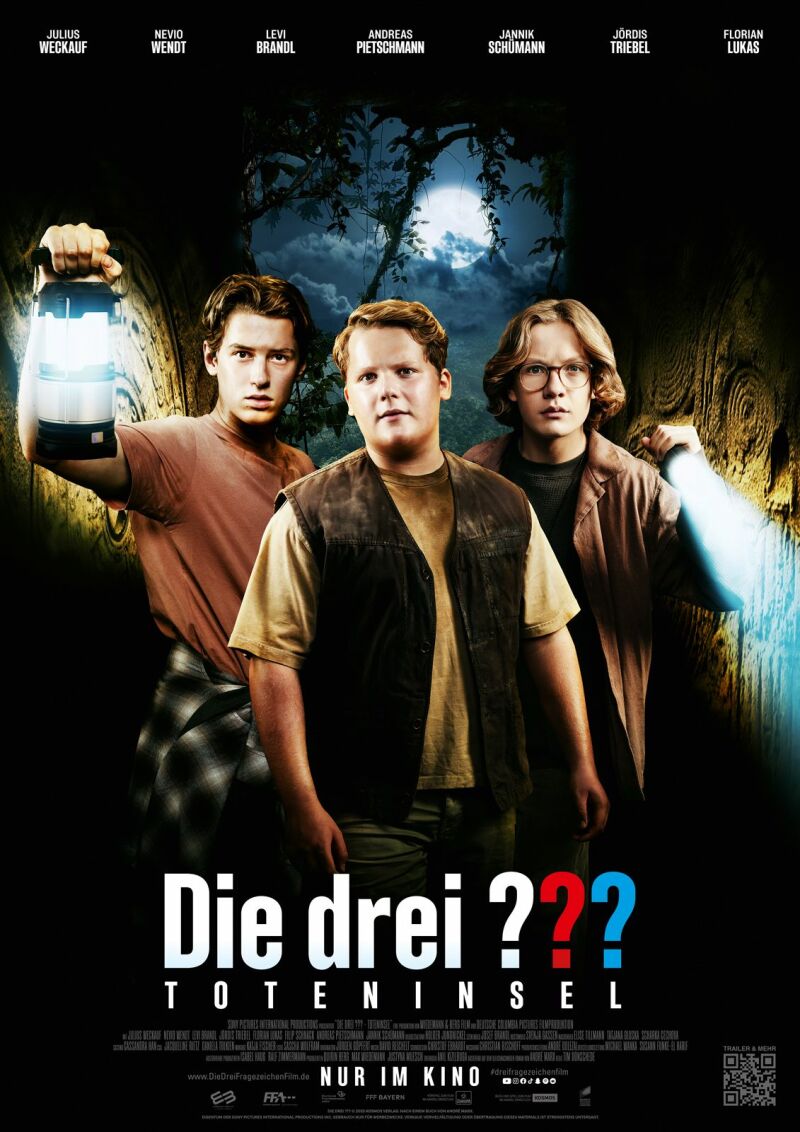 Szene aus Die drei ??? - Toteninsel