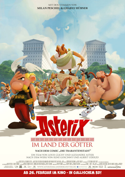 Szene aus Asterix im Land der Götter