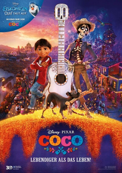 Szene aus Coco - Lebendiger als das Leben!