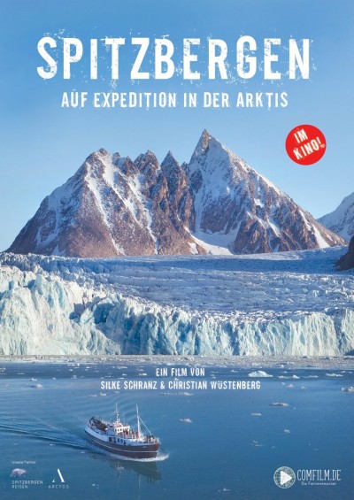 Szene aus Spitzbergen - auf Expedition in der Arktis