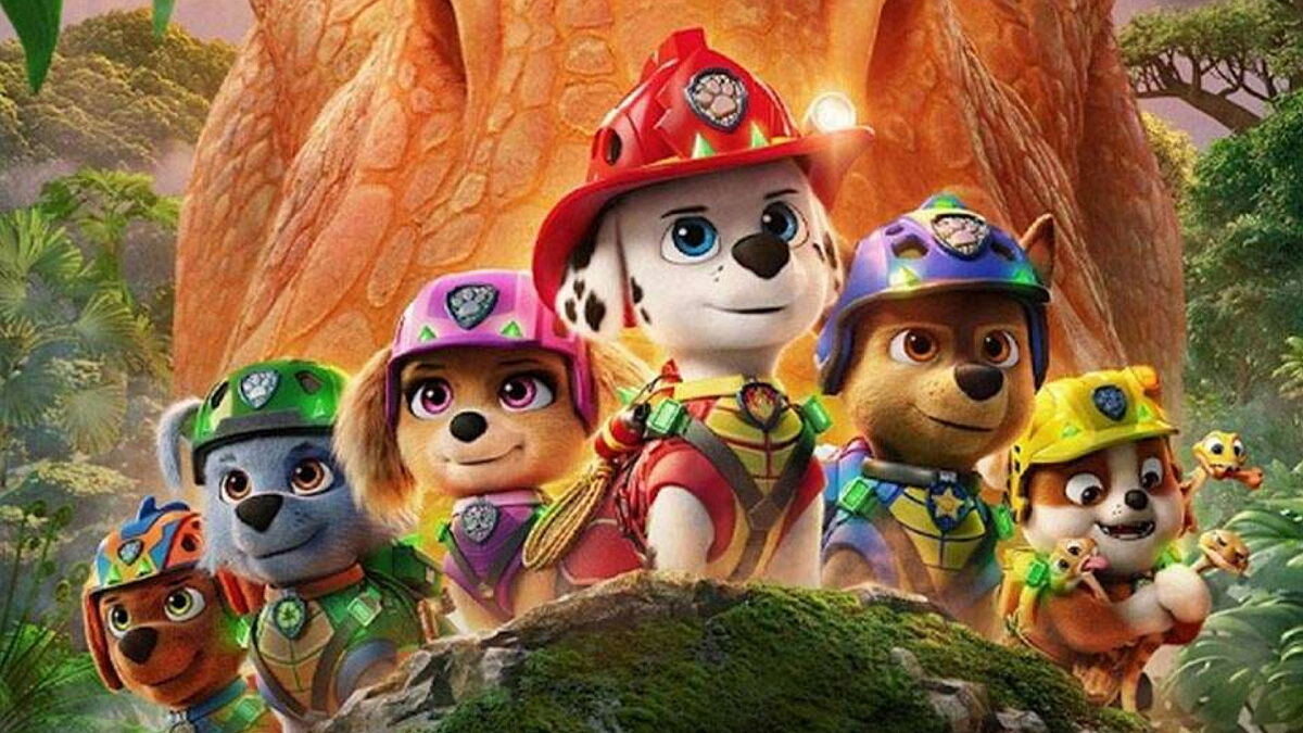 Szene aus PAW Patrol: Der Dino Film
