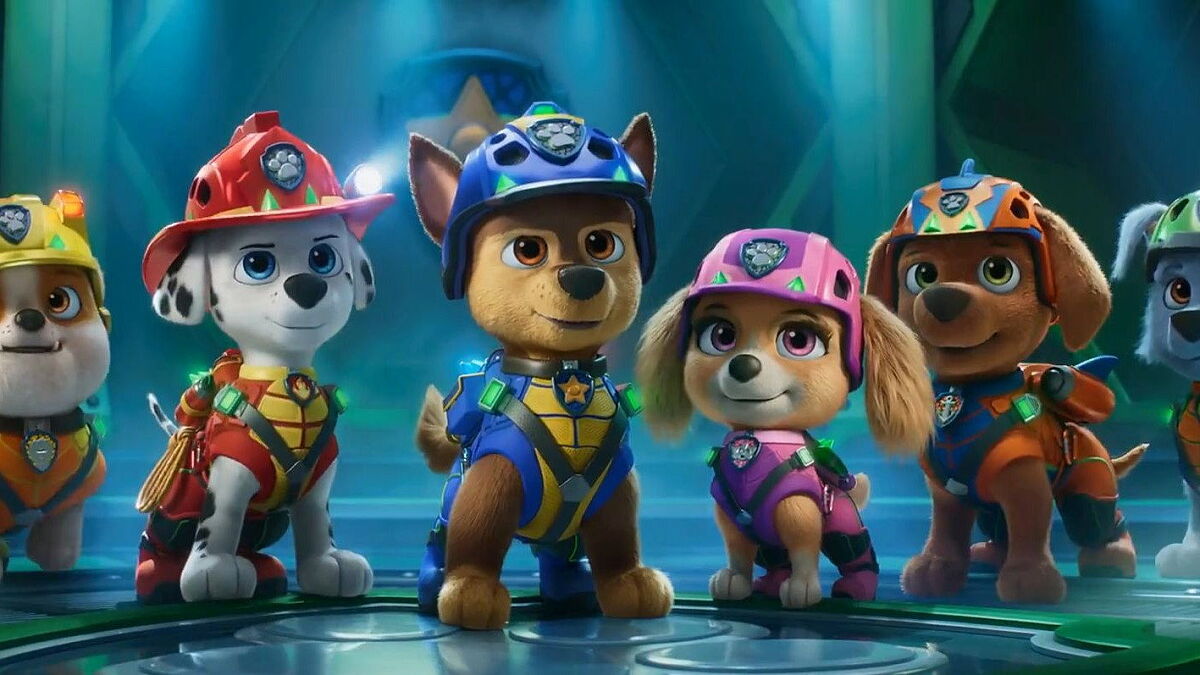 Szene aus PAW Patrol: Der Dino Film