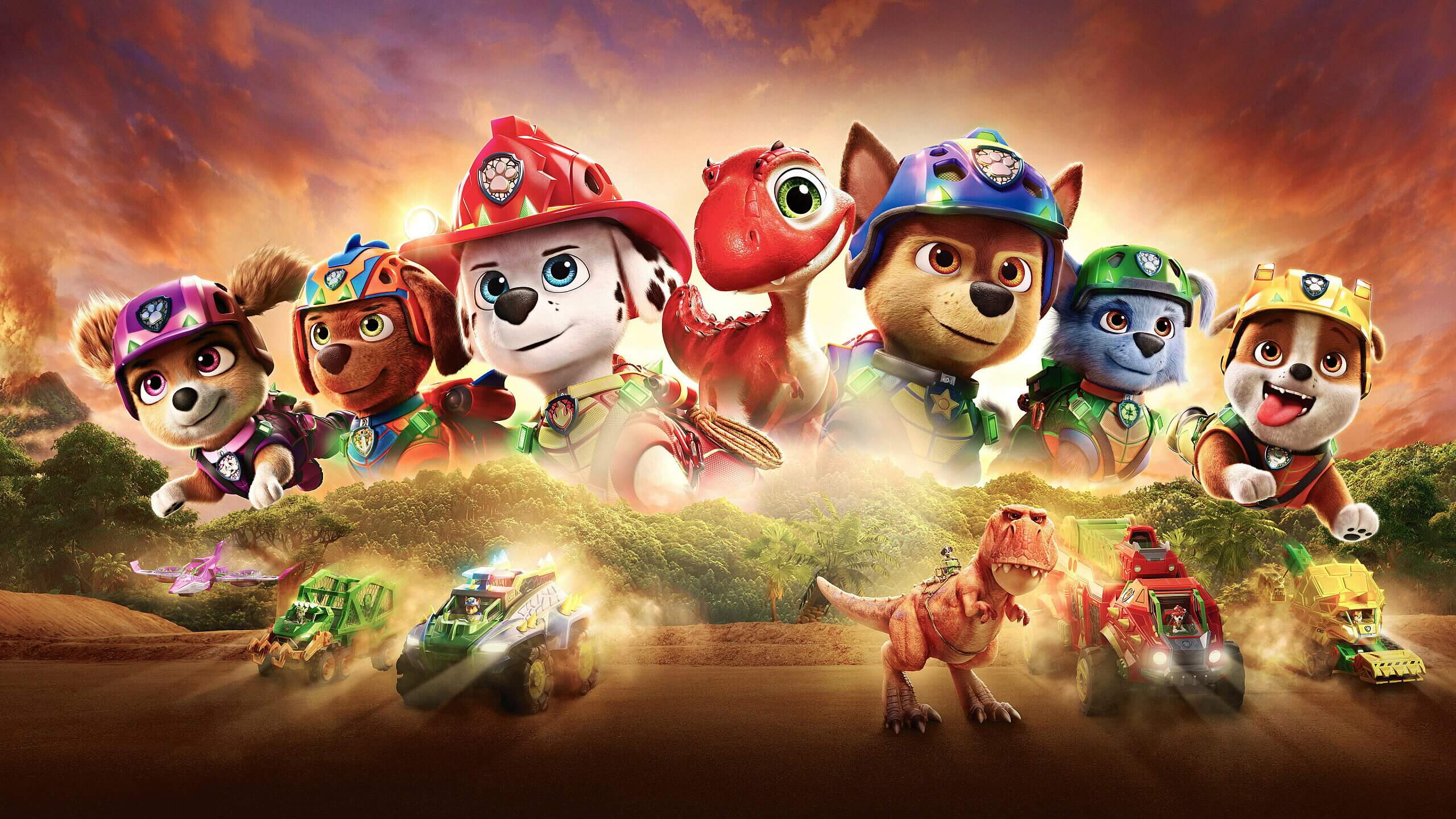 Szene aus PAW Patrol: Der Dino Film